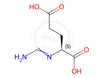 Chemical structure of Folic Acid Impurity 78