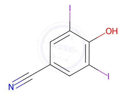 Chemical structure of Ioxynil