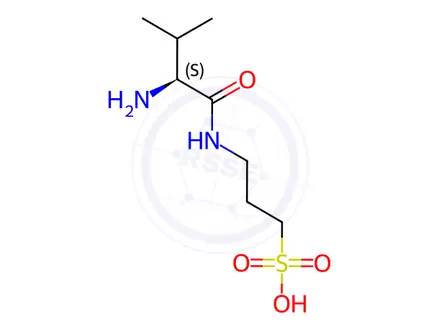 Chemical structure of Valiltramiprosate