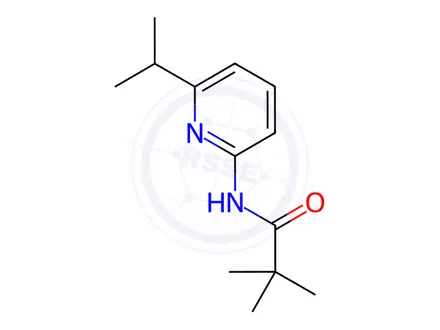 Chemical structure of N-(6-Isopropylpyridin-2-yl)pivalamide