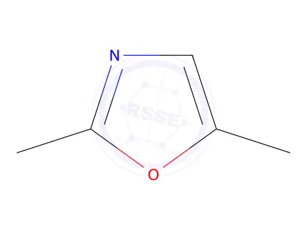Chemical structure of 2,5-dimethyloxazole