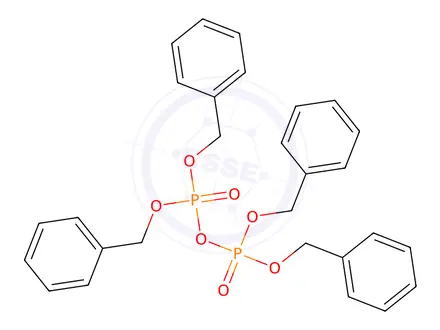 Chemical structure of Tetrabenzyl Pyrophosphate