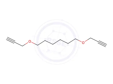 Chemical structure of 1,6-Bis(prop-2-yn-1-yloxy)hexane