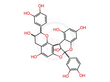 Chemical structure of Procyanidin A1