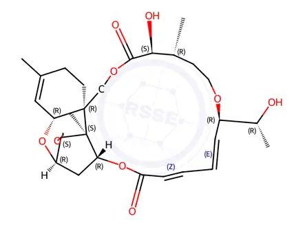 Chemical structure of Roridin A