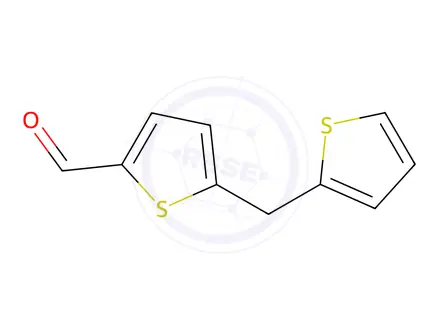 Chemical structure of 5-(2-Thenyl)-2-thiophenecarboxaldehyde