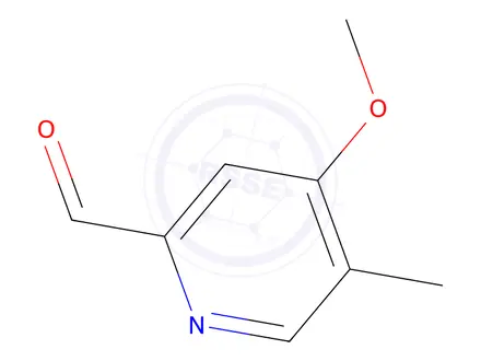 Chemical structure of 4-Methoxy-5-methylpyridine-2-carbaldehyde