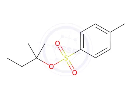 Chemical structure of tert-pentyl 4-methylbenzenesulfonate
