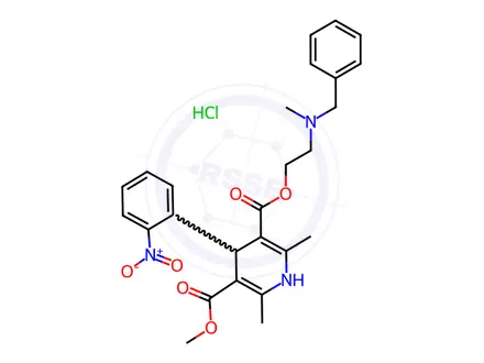 Chemical structure of Nicardipine Hydrochloride Impurity 42
