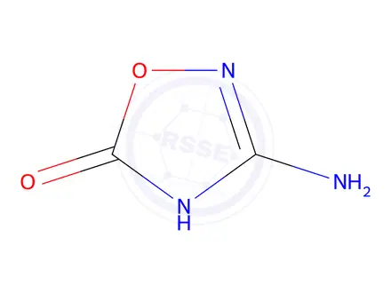 Chemical structure of 1,2,4-Oxadiazol-5(2H)-one,3-amino-(9CI)