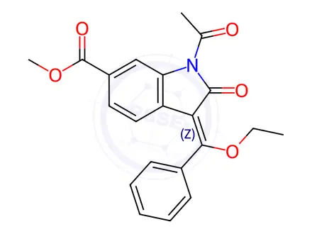 Chemical structure of Nintedanib Impurity 15