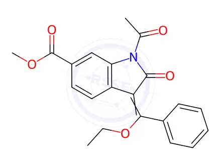 Chemical structure of Nintedanib Impurity 242