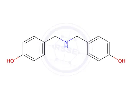 Chemical structure of Bis(4-hydroxybenzyl)amine