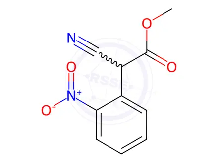 Chemical structure of Methyl Cyano(2-nitrophenyl)acetate