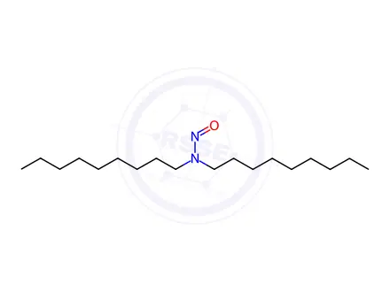 Chemical structure of N-Nitroso-N,N-dinonylamine