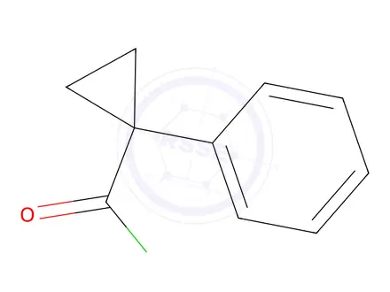 Chemical structure of 1-Phenylcyclopropane-1-carbonyl chloride