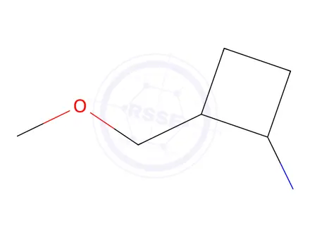 Chemical structure of 2-(Methoxymethyl)cyclobutan-1-amine