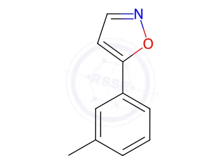 Chemical structure of 5-(m-Tolyl)isoxazole