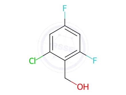 Chemical structure of (2-Chloro-4,6-difluorophenyl)methanol