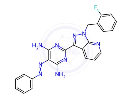 Chemical structure of Vericiguat Impurity 133