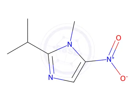 Chemical structure of Ipronidazole