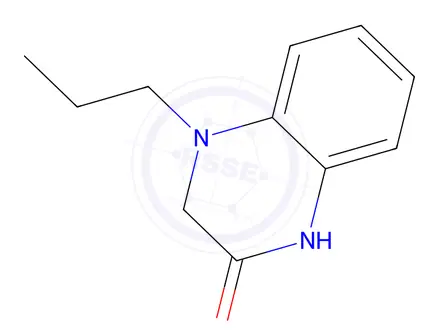 Chemical structure of 4-Propyl-3,4-dihydroquinoxalin-2(1H)-one