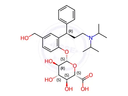 Chemical structure of Tolterodine Related Compound