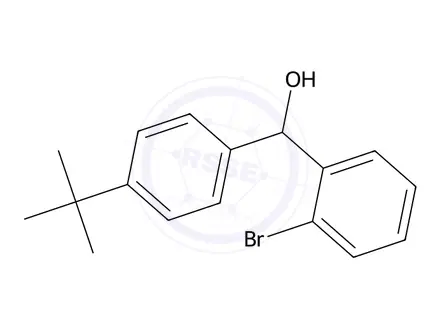 Chemical structure of (2-Bromophenyl)(4-(tert-butyl)phenyl)methanol