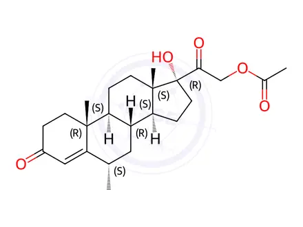 Chemical structure of Methylprednisolone Impurity 83