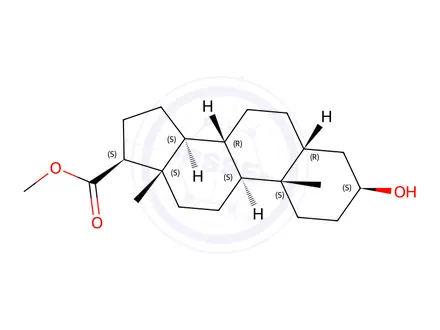 Chemical structure of 3β-Hydroxy-5β-androstane-17β-carboxylic acid methyl ester