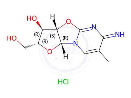 Chemical structure of Cytarabine Impurity 26(Hydrochloride)