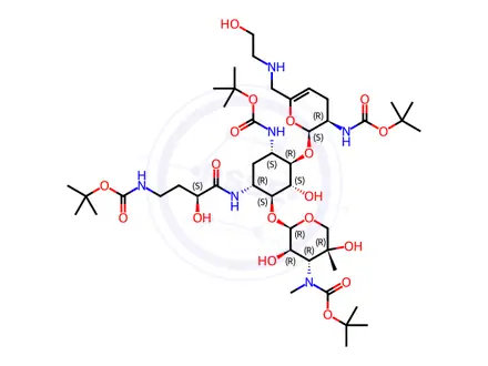 Chemical structure of Plazomicin Impurity 16