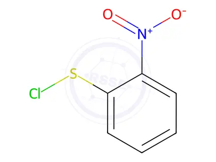 Chemical structure of 2-Nitrobenzenesulfenyl Chloride