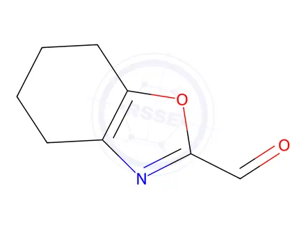 Chemical structure of 4,5,6,7-Tetrahydrobenzo[d]oxazole-2-carbaldehyde