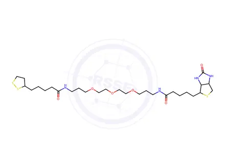 Chemical structure of Biotin-dPEG-Lipoamide