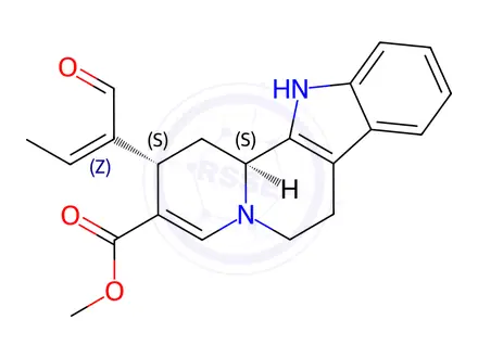 Chemical structure of Isovallesiachotamine