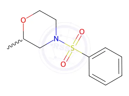 Chemical structure of 2-Methyl-4-(phenylsulfonyl)morpholine