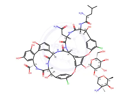 Chemical structure of Vancomycin EP Impurity A