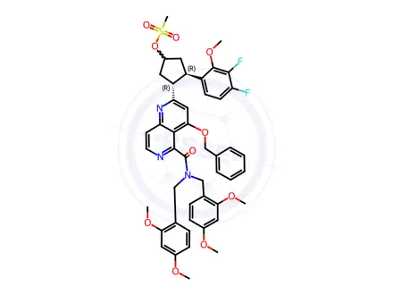 Chemical structure of (+/-)-NIRVANOL