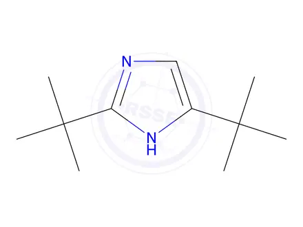 Chemical structure of 2,5-Di-tert-butyl-1H-iMidazole
