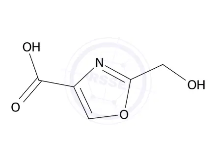 Chemical structure of 2-(Hydroxymethyl)oxazole-4-carboxylic acid