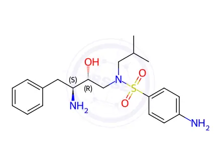 Chemical structure of Darunavir Impurity A