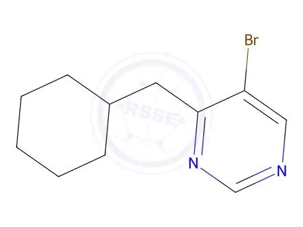 Chemical structure of 5-Bromo-4-(cyclohexylmethyl)pyrimidine