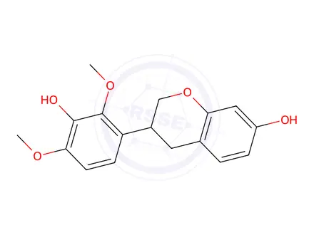Chemical structure of Mucronulatol