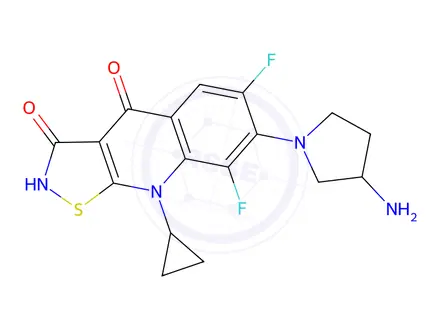 Chemical structure of A 65282