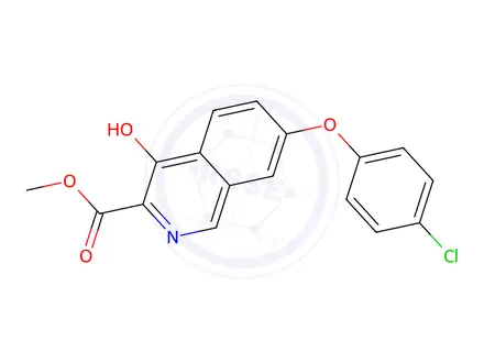 Chemical structure of Roxadustat Impurity 205