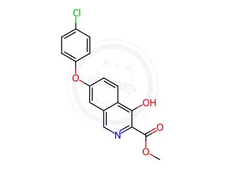 Chemical structure of Roxadustat Impurity 205