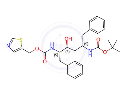 Chemical structure of Ritonavir EP Impurity J