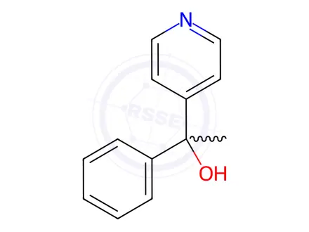 Chemical structure of 1-Phenyl-1-(pyridin-4-yl)ethanol