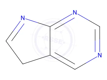 Chemical structure of 7-Deazapurine